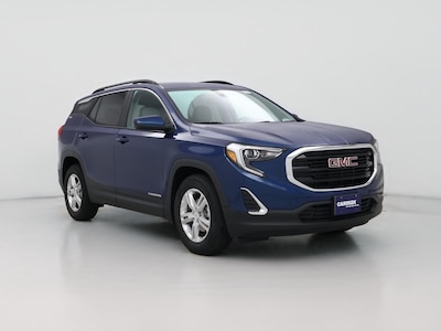 Blue 2021 GMC Terrain SLE