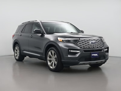 Gray 2020 Ford Explorer Platinum