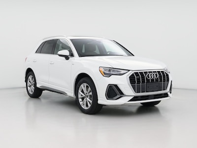 White 2021 Audi Q3 S-Line Premium
