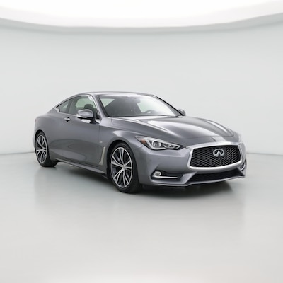 Gray 2017 Infiniti Q60 Premium