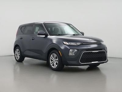 Gray 2021 Kia Soul LX