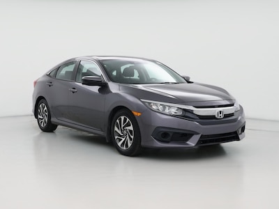 Gray 2017 Honda Civic EX
