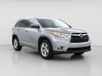 Silver 2015 Toyota Highlander Limited