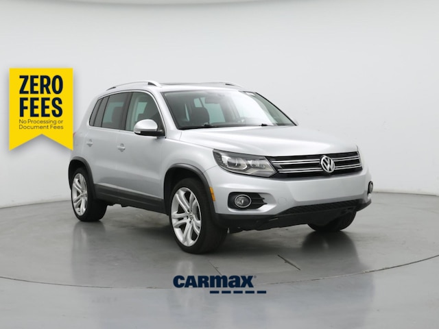 Silver 2016 Volkswagen Tiguan SUV / Crossover Front-Wheel Drive Automatic