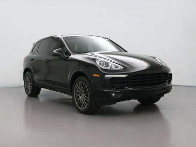 Black 2018 Porsche Cayenne Platinum