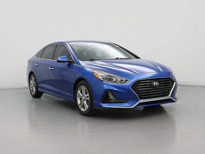 Blue 2018 Hyundai Sonata Limited