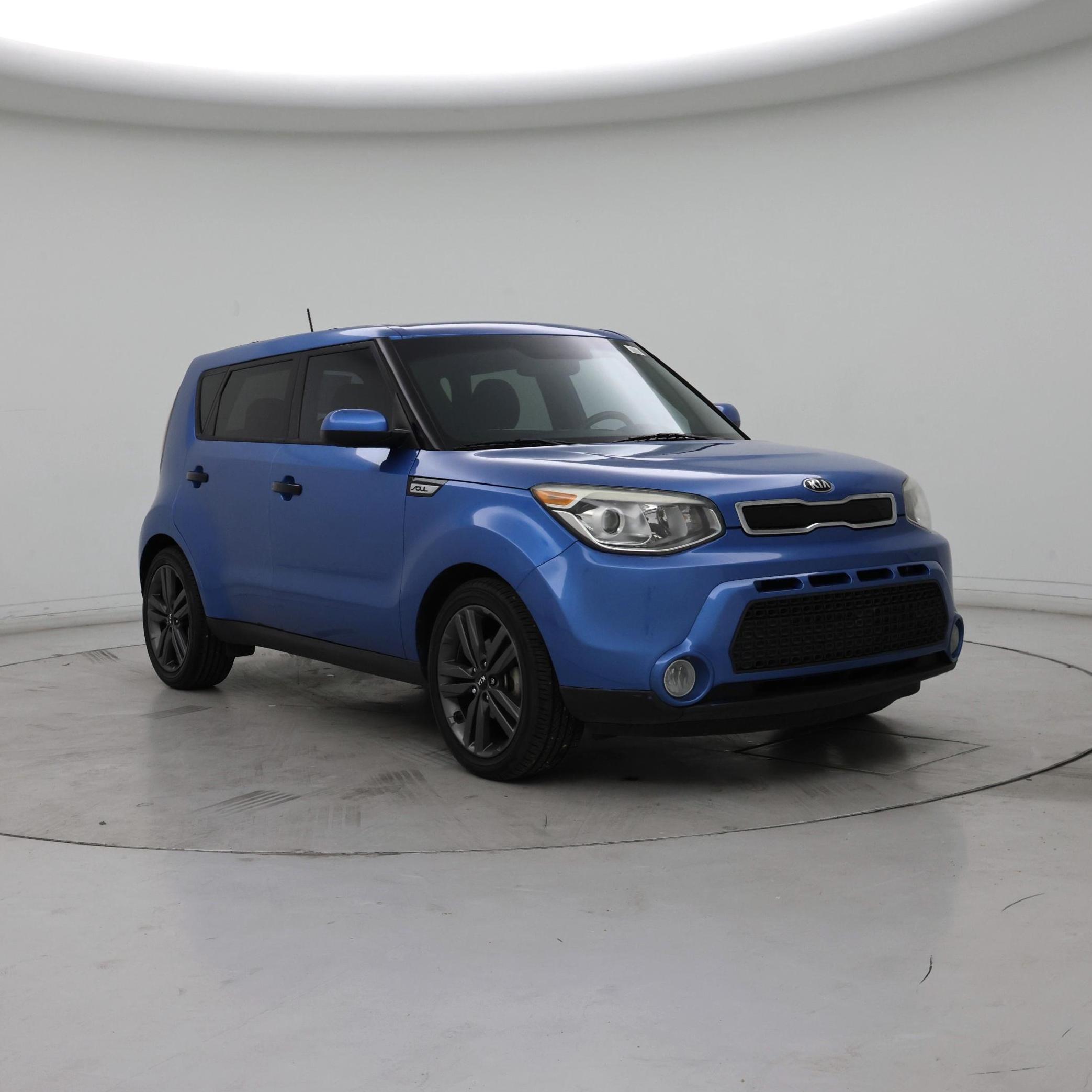 Blue 2015 Kia Soul Wagon Front-Wheel Drive Automatic