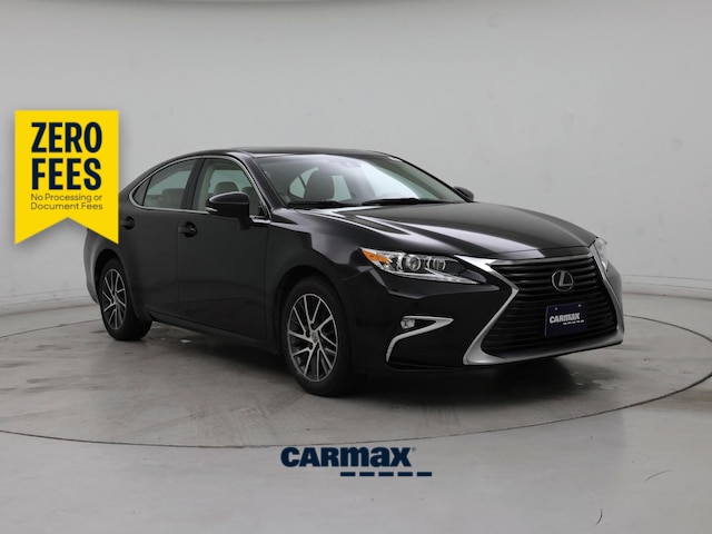 Black 2017 Lexus ES Sedan Front-Wheel Drive Automatic