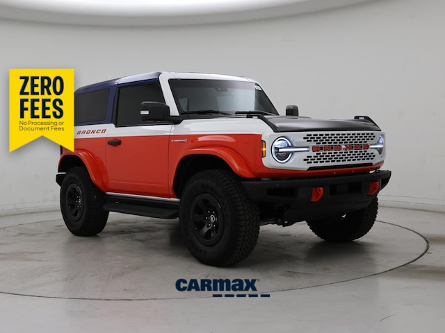 Orange 2025 Ford Bronco SUV / Crossover Four-Wheel Drive Automatic