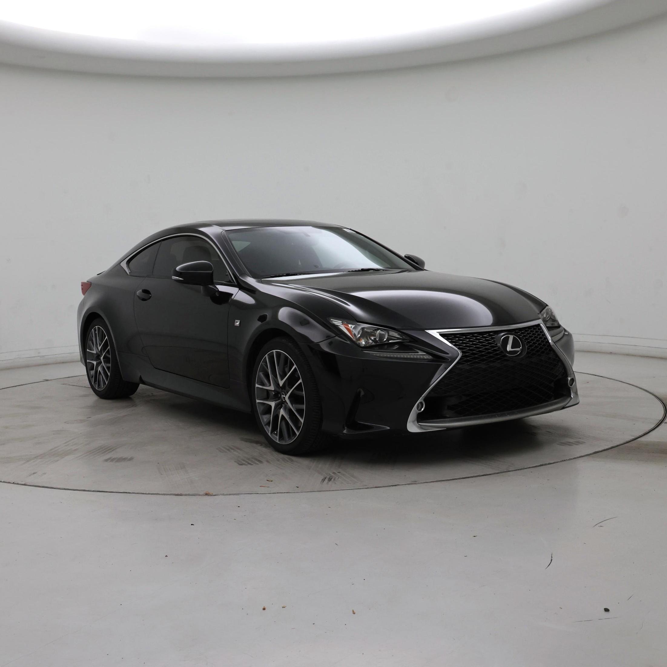 Black 2015 Lexus RC Coupe Rear-Wheel Drive Automatic