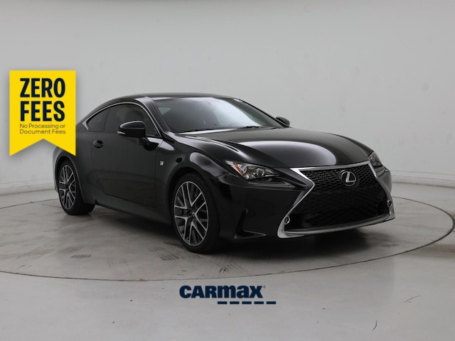 Black 2015 Lexus RC Coupe Rear-Wheel Drive Automatic