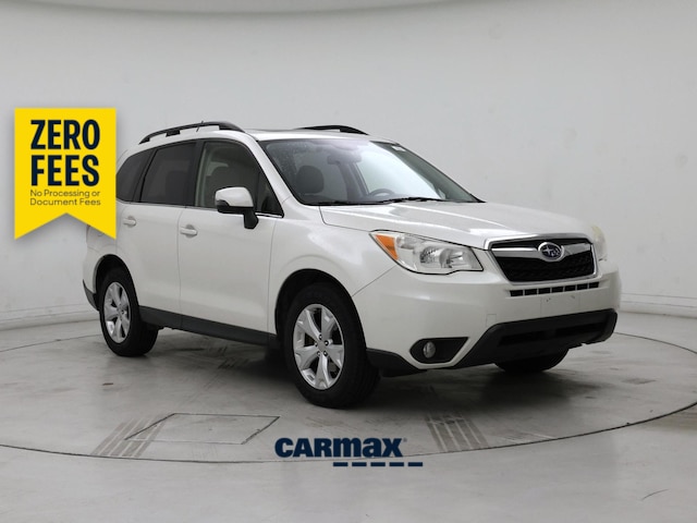 White 2014 Subaru Forester SUV / Crossover All-Wheel Drive Automatic