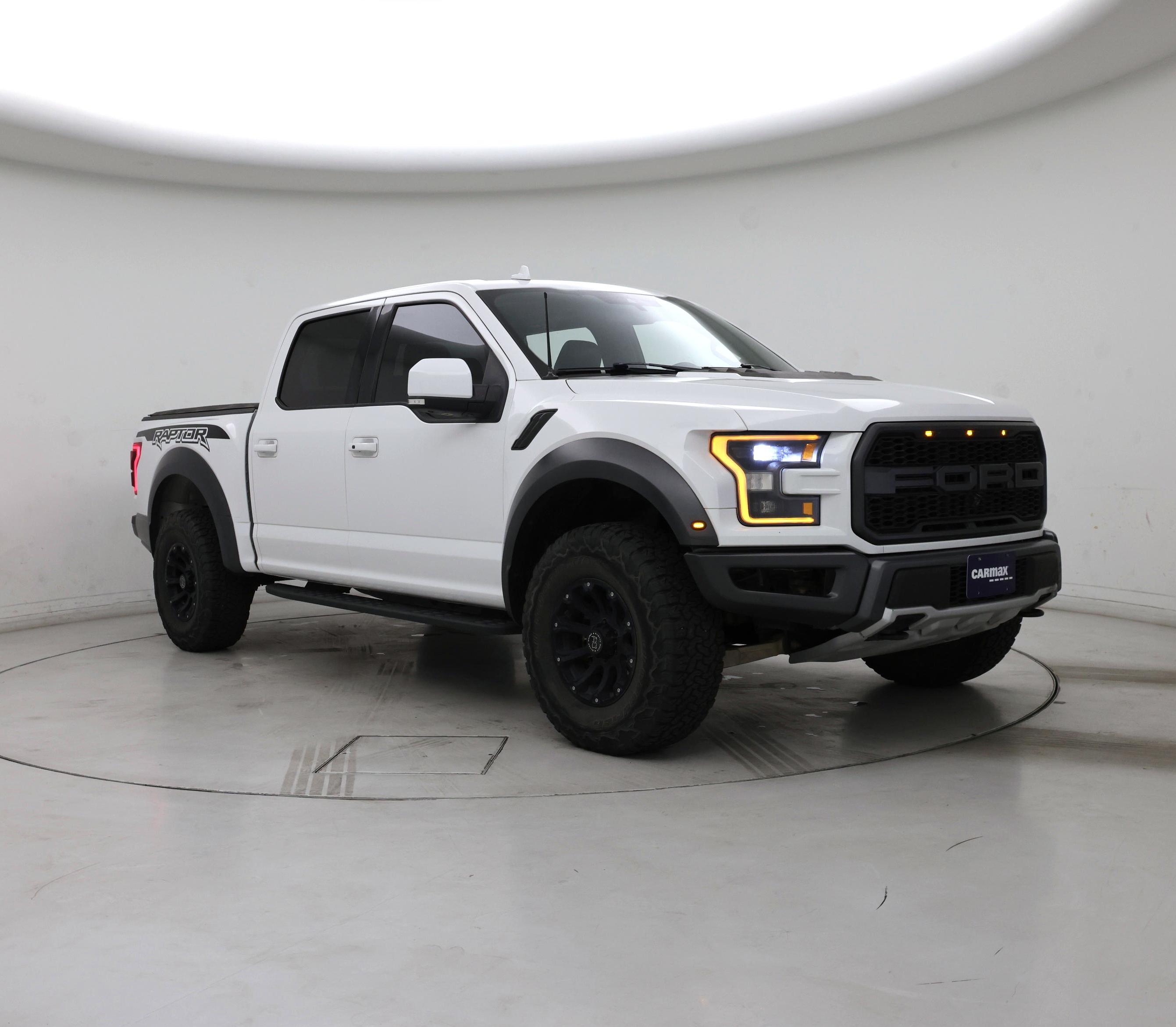 White 2019 Ford F-150 Pickup Truck Four-Wheel Drive Automatic