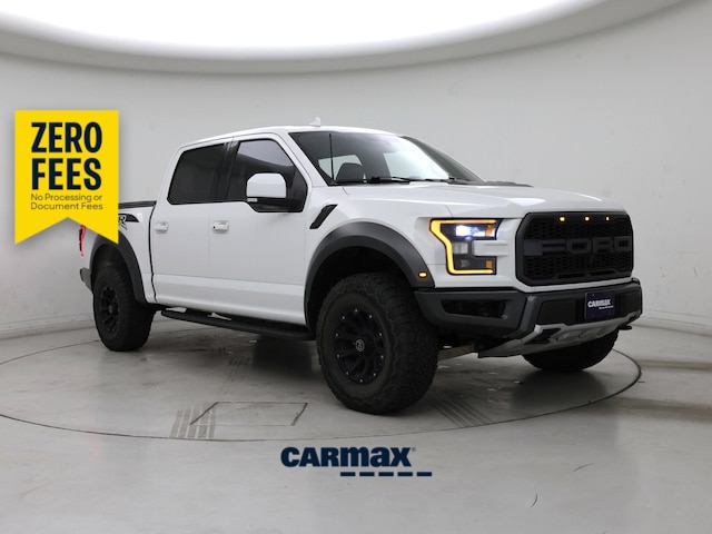 White 2019 Ford F-150 Pickup Truck Four-Wheel Drive Automatic