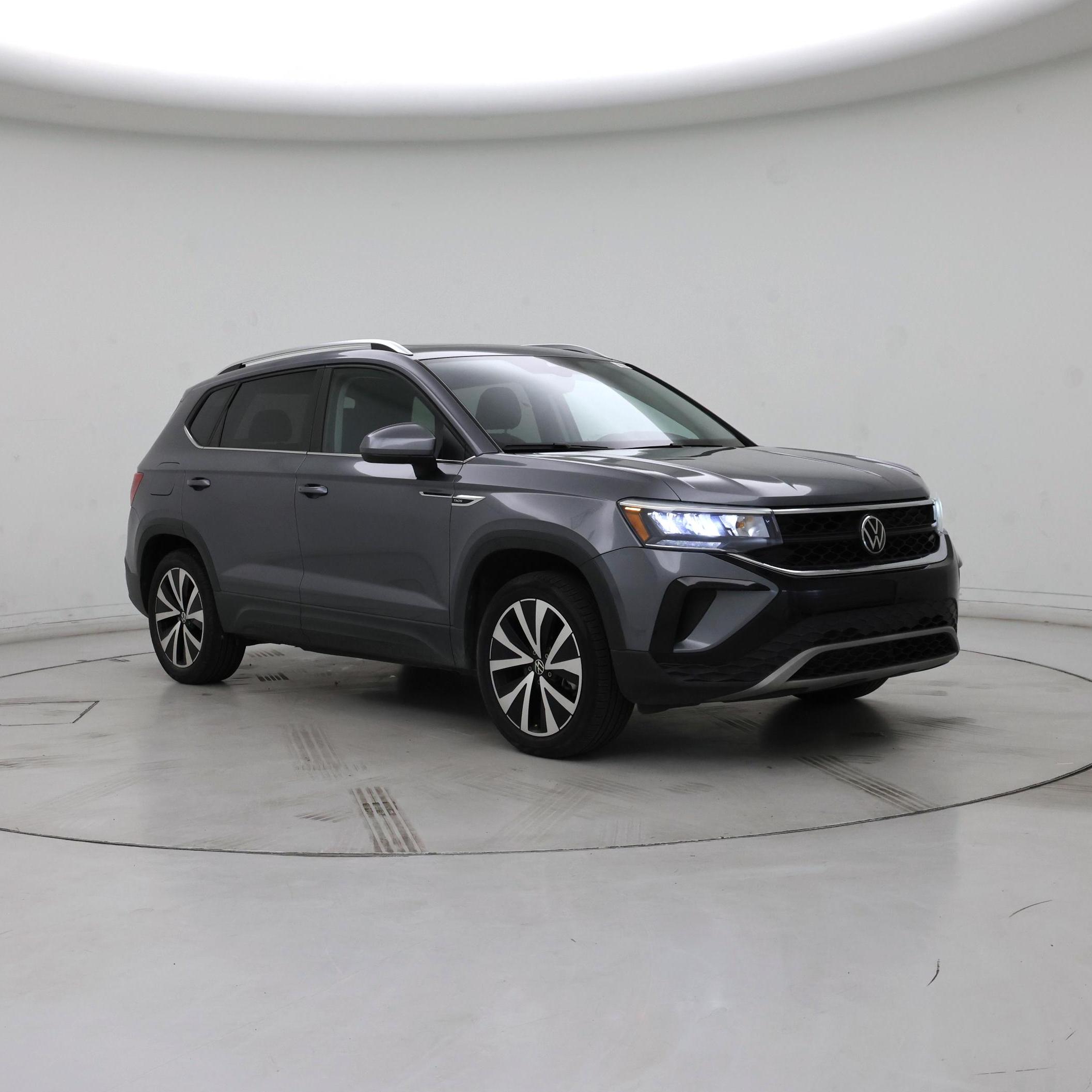 Gray 2023 Volkswagen Taos SUV / Crossover All-Wheel Drive Automatic