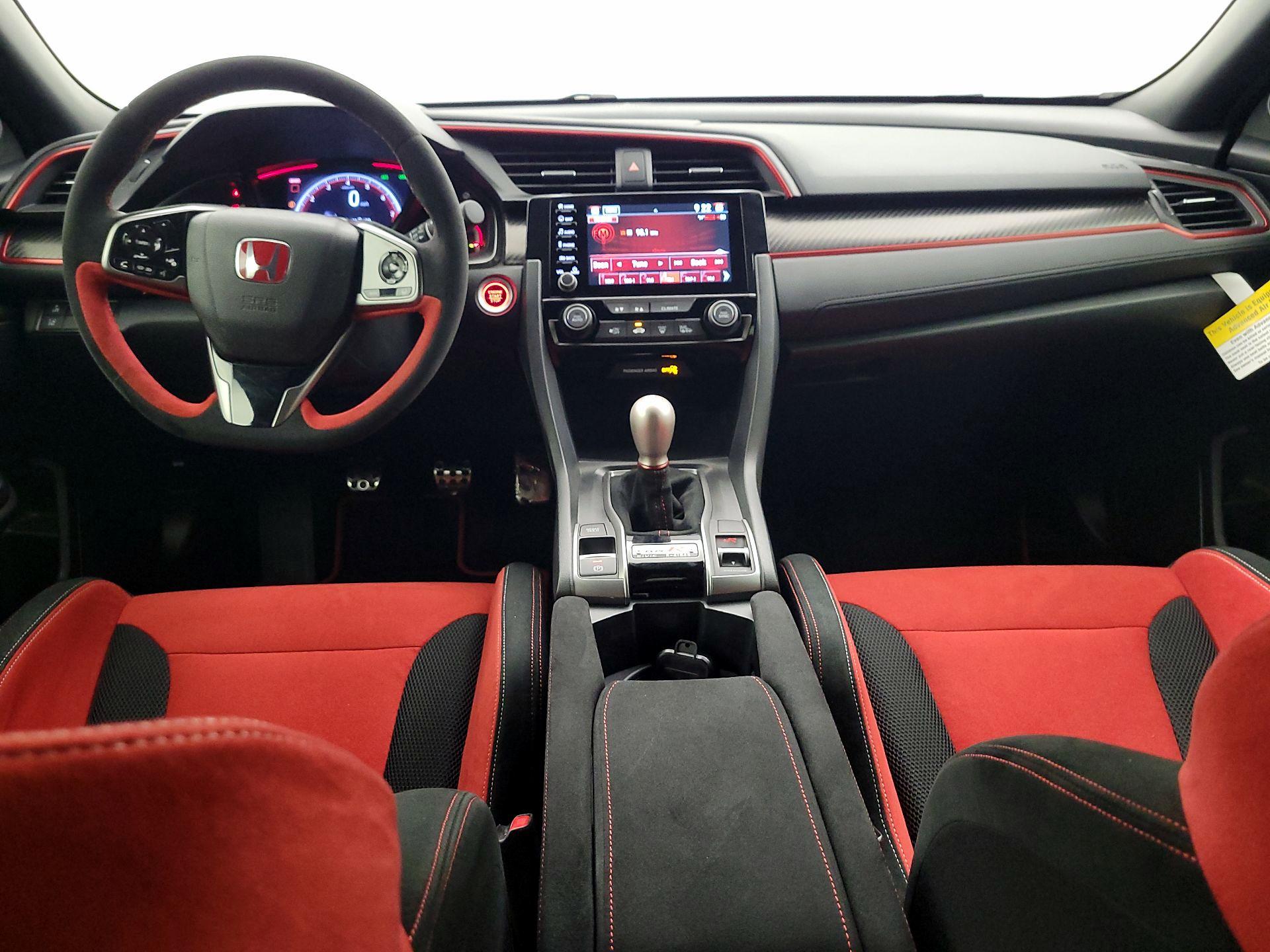 Black 2021 Honda Civic Type R Hatchback Front-Wheel Drive Manual