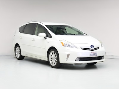 White 2014 Toyota Prius v Five