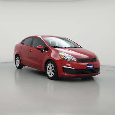 Red 2017 Kia Rio LX