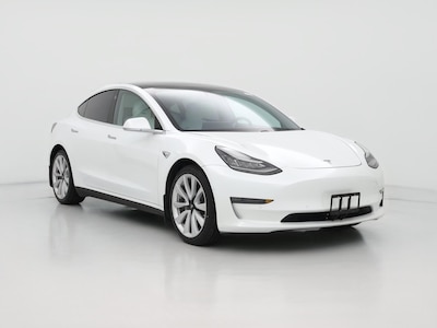 White 2020 Tesla Model 3 Long Range