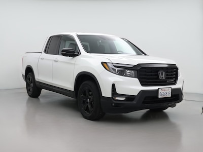 White 2022 Honda Ridgeline Black Edition