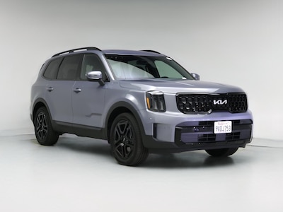 Gray 2024 Kia Telluride X-Line EX