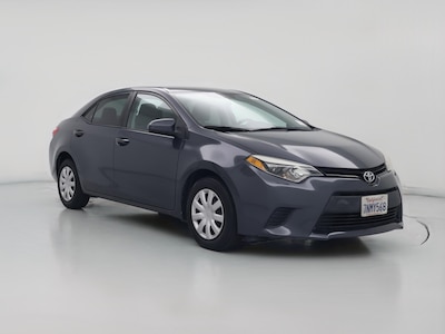 Gray 2016 Toyota Corolla L