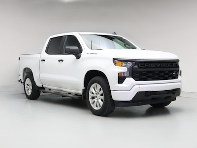 White 2023 Chevrolet Silverado 1500 Custom