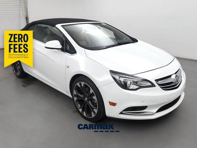 White 2019 Buick Cascada Convertible Front-Wheel Drive Automatic