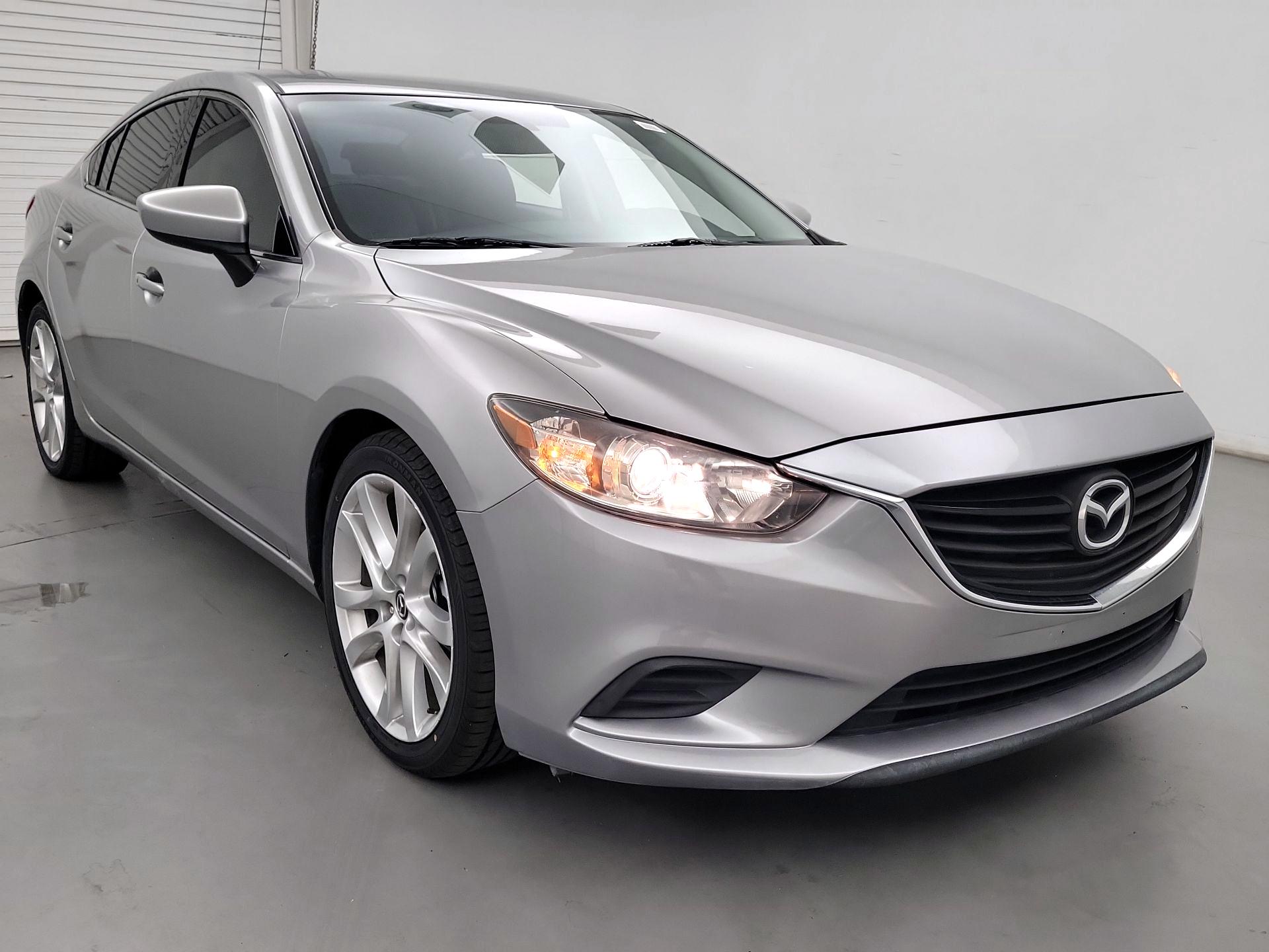 Silver 2015 Mazda MAZDA6 Sedan Front-Wheel Drive Manual