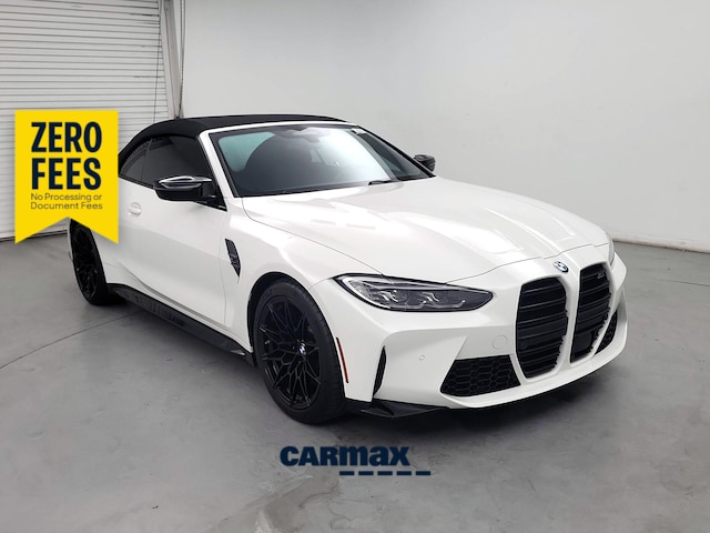 White 2022 BMW M4 Competition xDrive Convertible AWD Convertible All-Wheel Drive Automatic