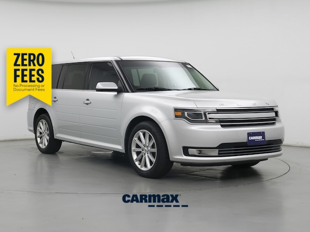Silver 2019 Ford Flex Limited FWD SUV / Crossover Front-Wheel Drive Automatic