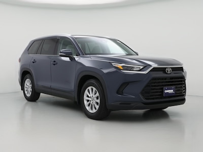 Blue 2025 Toyota Grand Highlander XLE
