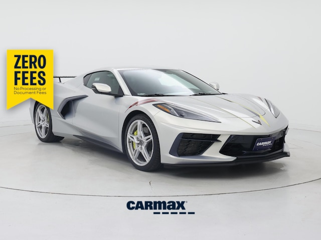 Silver 2022 Chevrolet Corvette Coupe Rear-Wheel Drive Automatic
