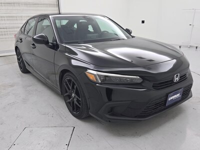 Black 2022 Honda Civic Sport