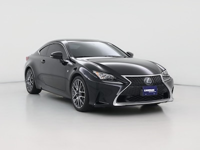 Black 2017 Lexus RC 200t F-Sport
