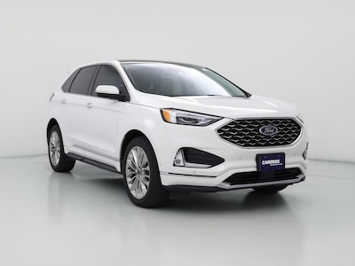 White 2024 Ford Edge Titanium