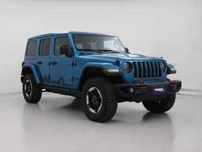 Blue 2020 Jeep Wrangler Unlimited Rubicon
