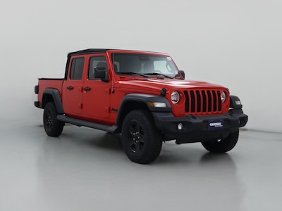 Red 2020 Jeep Gladiator Sport S