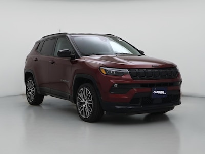 Red 2022 Jeep Compass Limited