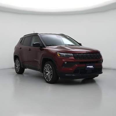 Red 2022 Jeep Compass Limited