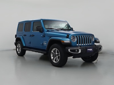 Blue 2019 Jeep Wrangler Unlimited Sahara