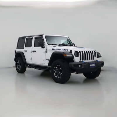 White 2023 Jeep Wrangler 4XE PHEV Unlimited Rubicon