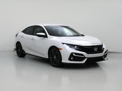 White 2021 Honda Civic Sport