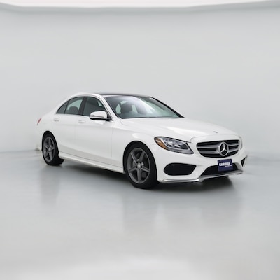 White 2016 Mercedes-Benz C300