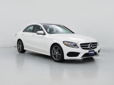 White 2016 Mercedes-Benz C300
