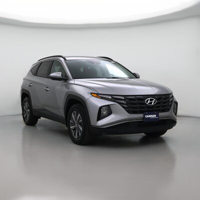 Silver 2022 Hyundai Tucson Hybrid Blue