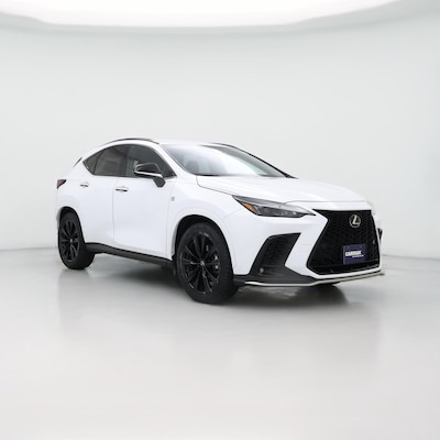 White 2022 Lexus NX 350 F-SPORT Handling