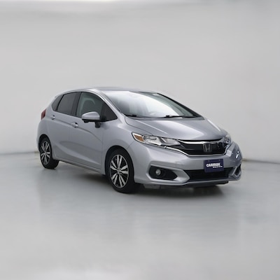 Silver 2018 Honda Fit EX