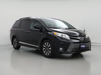 Black 2020 Toyota Sienna XLE
