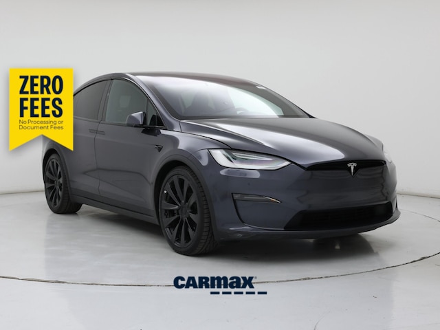 Gray 2022 Tesla Model X SUV / Crossover All-Wheel Drive Automatic
